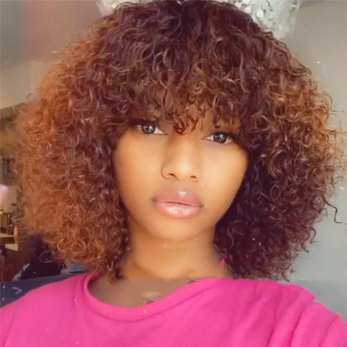 African Small Curly Wig – Short & Natural Afro Curls