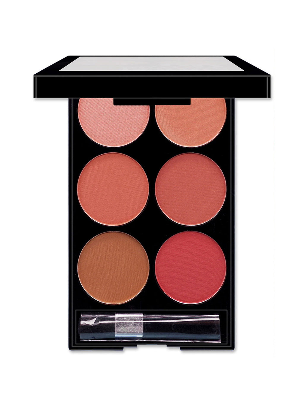 6-Color Blush Palette – Multi-Shade Face Makeup Tray