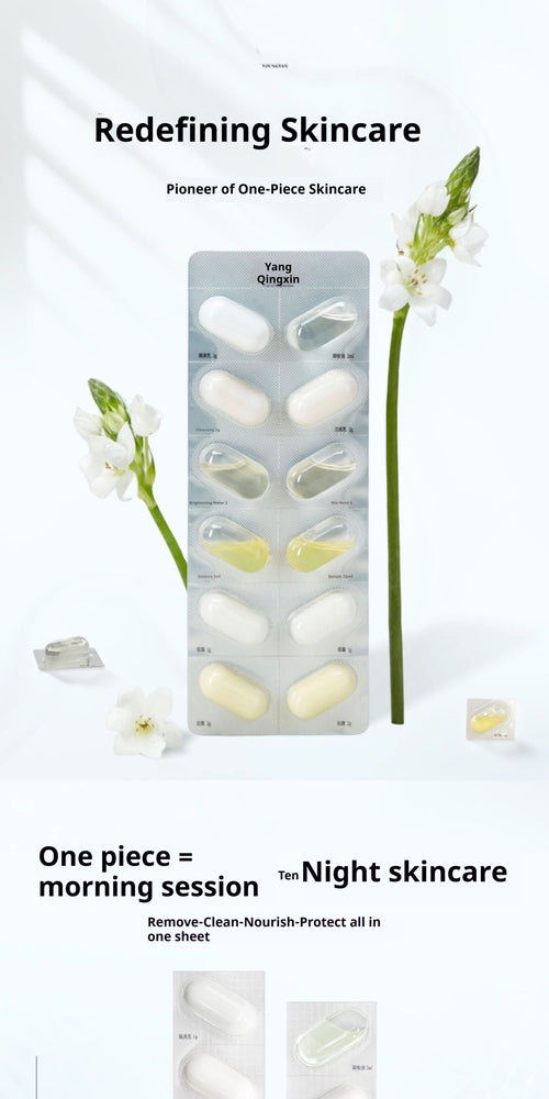 Disposable Water Emulsion Sample Travel Set Genuine Skincare Products
