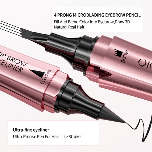 2-in-1 Microblading Eyebrow Pencil & Eyeliner (Dual-Ended)